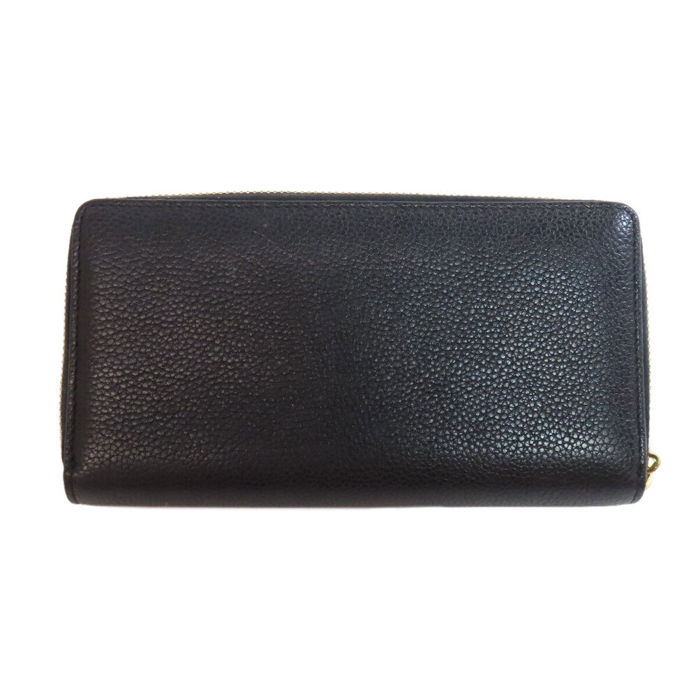 Gucci Zumi Wallet Long Leather Black